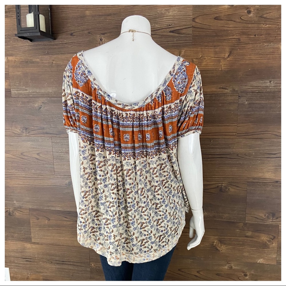 NWT Free People Paisley Top - Picture 7 of 9